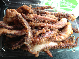 Nyu Sakura Sushi Bar Tea Tree Plaza Pic 3 - Squid Octopus