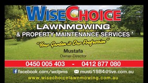 Wise Choice Lawnmowing Pic 2