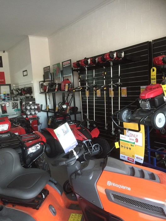 Mansfield Motorcycles, Mowers & Chainsaws Pic 1 - Full range of honda and Husqvarna power equipment