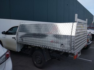 Ez ToolBox Pic 3 - Single Cab Canopy with Floor