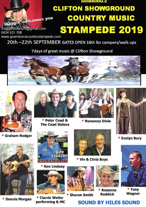 4 D D B Community Radio F M 102.7 Pic 1 - Some great country music happening Clifton Showground this September Come along and enjoy