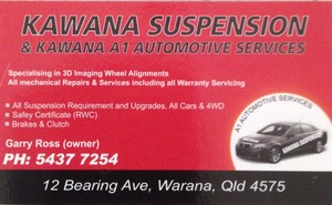 Kawana A1 Automotive Services & Suspension Pic 3 - All Mechanical Repairs Services on all makes and models of cars and 4WDs