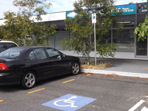 Paul Franco Denture Clinic Pic 2 - Parking is free and there is a wheelchair accessible space directly outside the Clinic