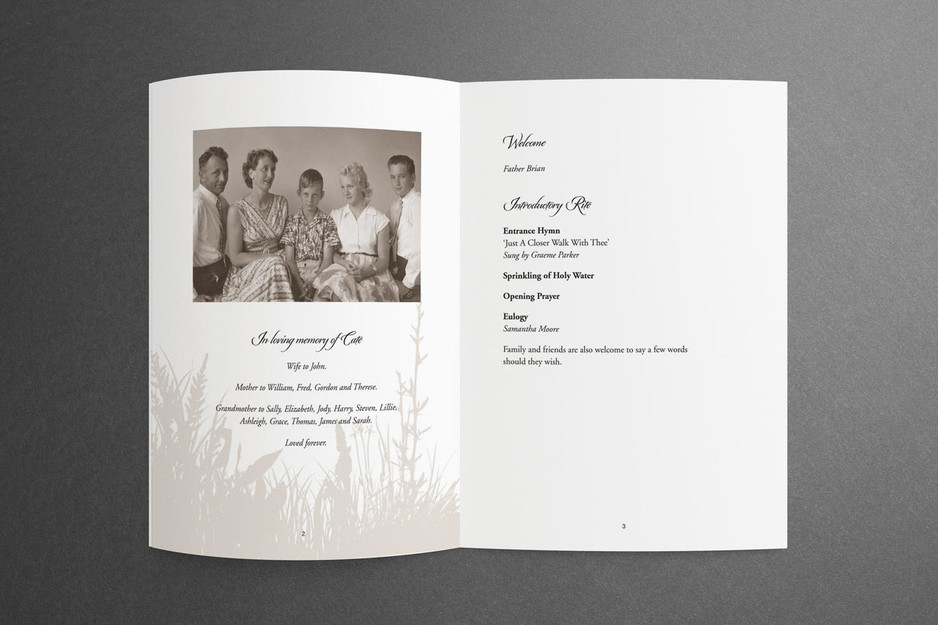 FreerangeCreative Pic 1 - online order of service booklets