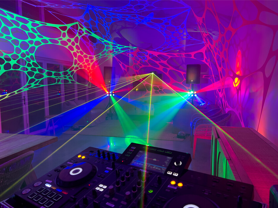 DJ Warehouse Hire Melbourne Pic 1 - Sound Lighting Hire for Dance Parties