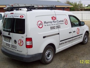 Murray Pest Control Pic 2 - One of the fleet of Murrays Barossa pest control vans