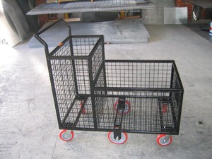 Wiretainers Pic 4 - Custom trolley trolleys can be made to suit your size and weight requirements