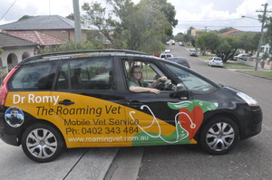 Mobile Vet - The Roaming Vet Pic 2 - Everything you need in my mobile clinic