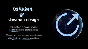 Slowman Design Pic 3 - Domain Name Services by Slowman Design