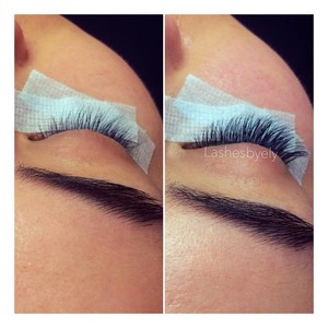 Lashes by Ely Pic 5 - Full set volume 2d lashes