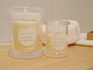 Lisa's Organic's Pic 3 - Soy Candles available in Small Medium