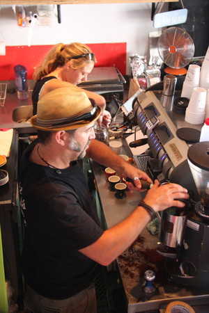 Nourish Food Safaris Pic 5 - Coffee Byron style Barefoot