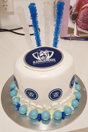 Rita's Lil Sweeties Pic 2 - Kangaroos Themed Cake