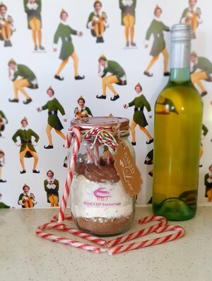 Rita's Lil Sweeties Pic 3 - DIY Candy Cane Cookie Jar