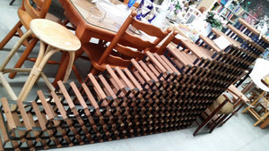 Rspca Thrift Shops Pic 2 - Huge wine rack I just purchased from the op shop Lucky it comes apart Now to fill it