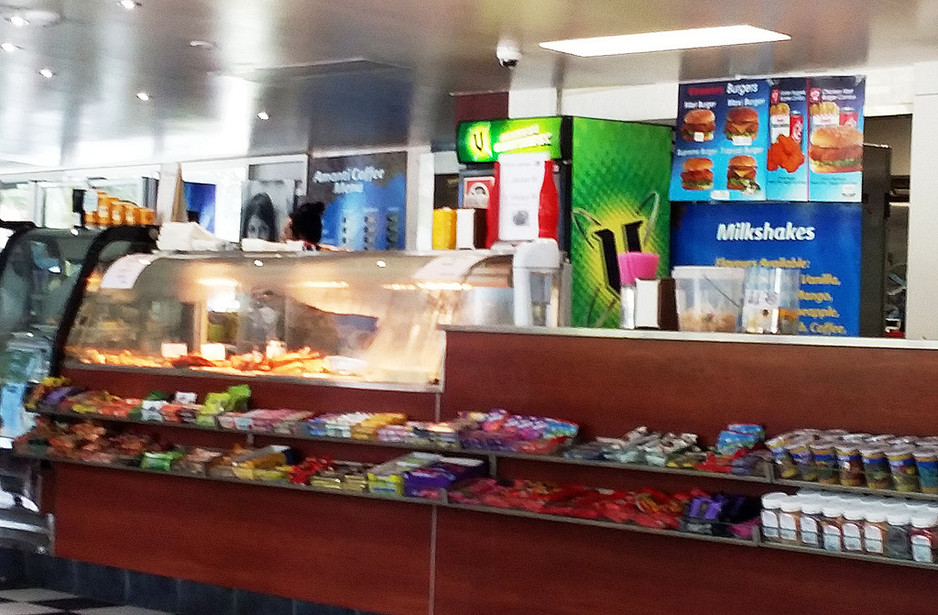 Freemans Dairy Bar Pic 1 - Inside at Freemans Waterhole rest stop