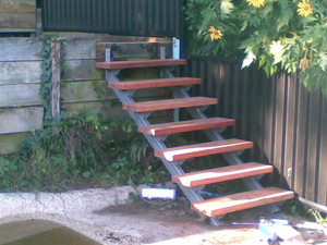 Nailz Carpentry Pic 5 - hardwood stairs