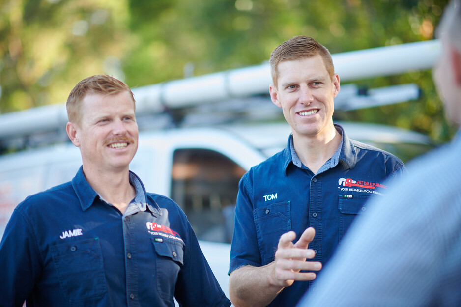 Dynamic Tradies - Plumbing + Electrical Pic 1 - Jamie and Tom Dale Directors