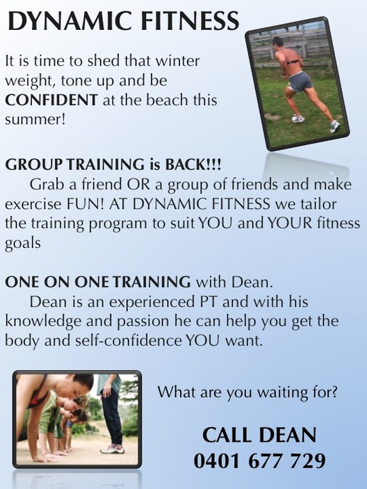 Dynamic Fitness Pic 1 - Call Dean to see how you can achieve your fitness goals