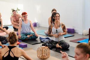 Flex Hot Yoga Pic 3 - Many of Brisbanes most accomplished yoga teachers and studio owners started their journey at Flex and still come here to enjoy their personal practice