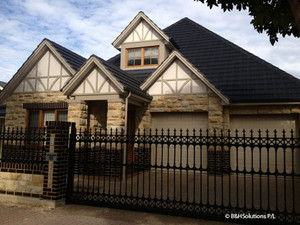 Ranieri Building Services Pic 5 - New Tudor Style Home and Fencing