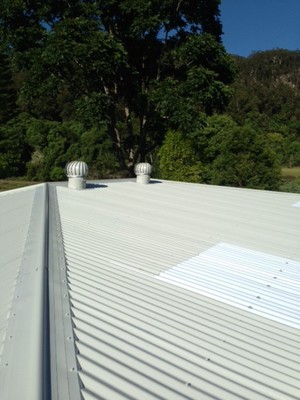 Zac Mactaggart Metal Roofing Pty Ltd Pic 5 - After complete transformation installing new Colorbond roof whirly birds and skylights Roof was fully insulated helping regulate heating year round