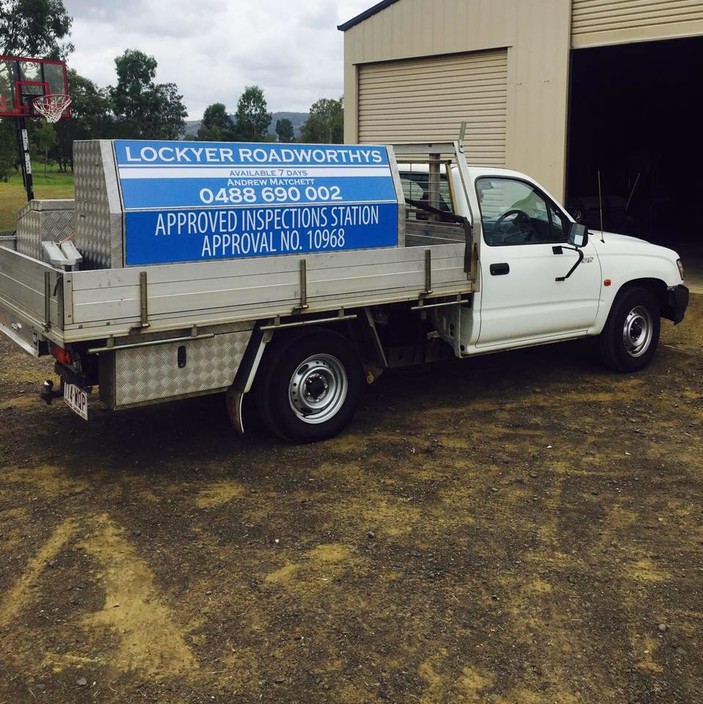 Lockyer Roadworthys Pic 1 - Servicing Lockyer Valley And Surrounds