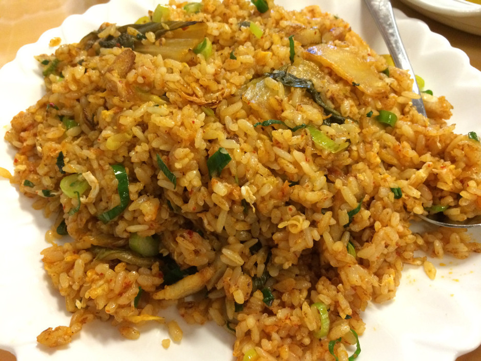 Mom's Dumpling House Pic 1 - Kim Chi Fried Rice with Pork