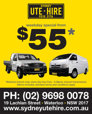 Sydney Ute Van Hire Pic 3 - Sydney Ute hire