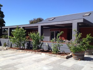 Landscape Tanks Pic 2 - Verandah surround that stores water for stunning effect