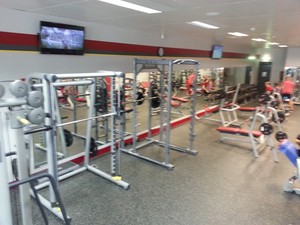 Robina Snap Fitness Pic 2 - Squat rack bench presss and lots of Free Weights