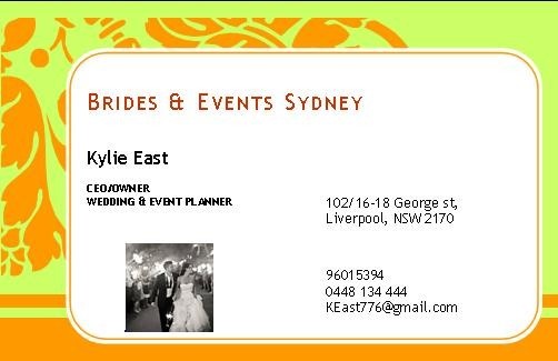 Brides & Events Sydney Pic 1