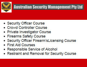 Australian Security Management Pty Ltd Pic 4 - Security Guard Courses Geebung Brisbane 4034