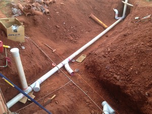 REDTAIL   PLUMBING   &   GAS Pic 4 - Out with the old drain and in with the new