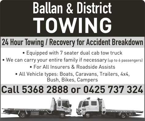 Ballan & District Towing Pic 1