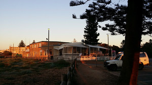 Bronze Kiosk Pic 2 - Sun just getting up on Bronze at Mona Vale Beach