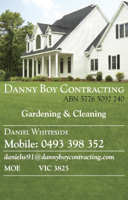 Danny boy contracting Pic 1