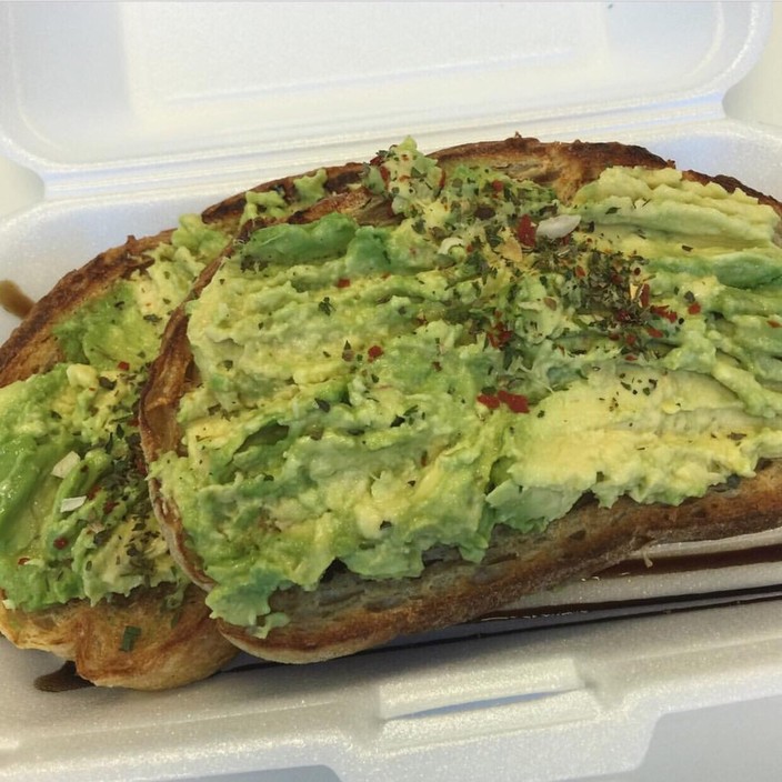 Five Sisters Art House Cafe Pic 1 - Avocado toast