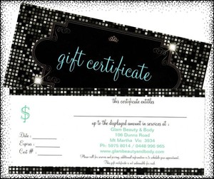 Glam Beauty & Body Pic 3 - Gift Certificates available