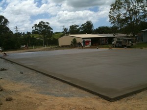 Creteforce Concreting Pic 2 - Commercial Court Slab