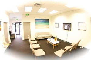 Coast Chiropractic and Natural Medicine Pic 4 - welcoming modern reception area with plenty of reading material