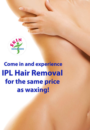 Skin Sensations Beauty & IPL, Laser Salon Pic 5 - Permanent Hair Removal with Laser IPL