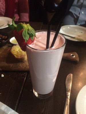 Universal Italian Restaurant & Function Venue Pic 5 - Strawberry jam shake