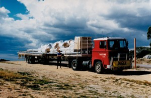 Wassink Transport Pic 3 - Roofing for The Man at Perisher Valley