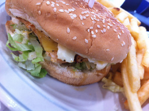 Cc's Char Grill Pic 2 - Tasty burgers especially the chicken fillet options