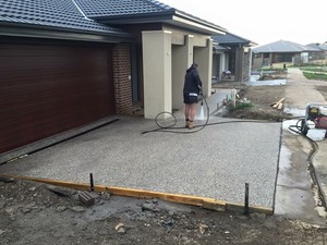 Standout Landscaping and Paving Pic 5 - Exposed aggregate