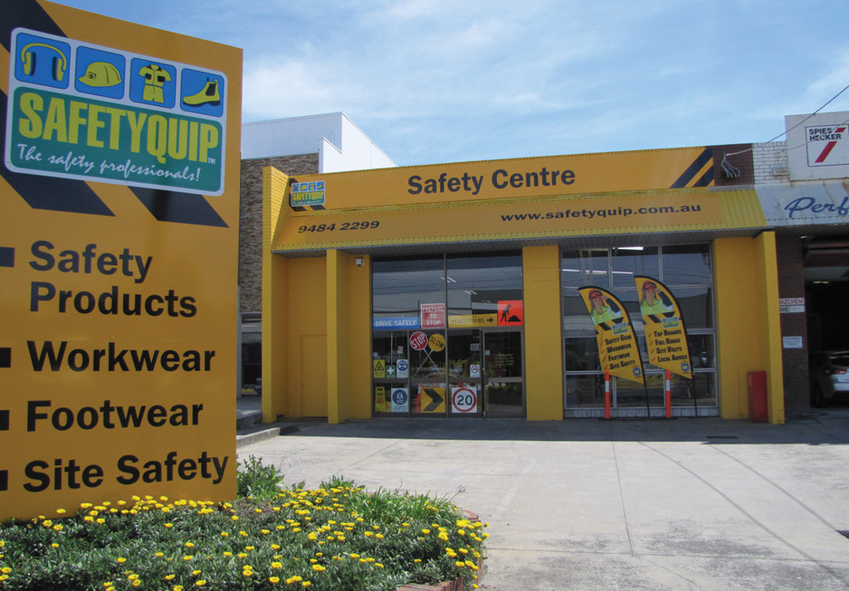 SafetyQuip Melbourne North Pic 1 - For all your personal protective equipment PPE HI VIS work wear and safety equipment visit our Safety Centre in Preston