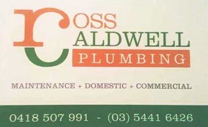 Ross Caldwell Plumbing Pic 5 - Maintenance Domestic Commercial Plumber