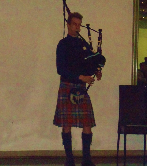 Piper for hire- Jason Moore, The Piping Shrike Pic 1 - Piping at a graduation