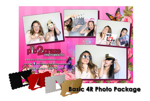 Pic-2-craze Photobooth Pic 3 - Basic 4R Package